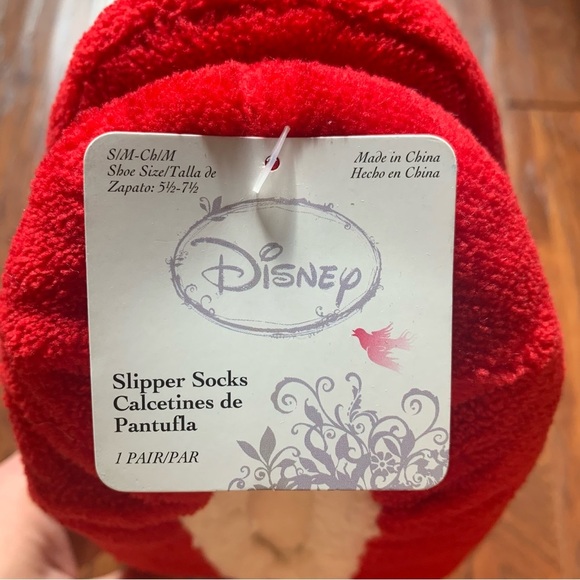 Minnie Mouse Slippers & Sock Gift Set NWT Christmas - Picture 7 of 13